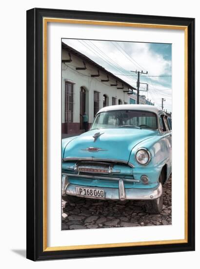 Cuba Fuerte Collection - Plymouth Classic Car IV-Philippe Hugonnard-Framed Photographic Print