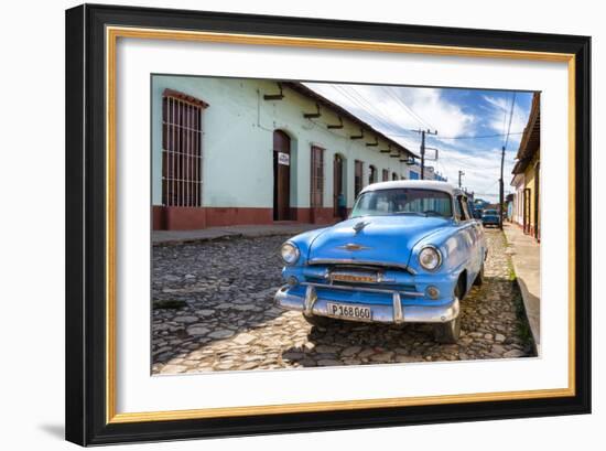 Cuba Fuerte Collection - Plymouth Classic Car-Philippe Hugonnard-Framed Photographic Print