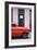 Cuba Fuerte Collection - Red Classic Car-Philippe Hugonnard-Framed Photographic Print