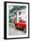 Cuba Fuerte Collection - Red Taxi Car in Havana-Philippe Hugonnard-Framed Photographic Print