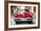 Cuba Fuerte Collection - Red Taxi of Havana-Philippe Hugonnard-Framed Photographic Print