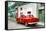 Cuba Fuerte Collection - Red Taxi Pontiac 1953-Philippe Hugonnard-Framed Stretched Canvas