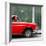 Cuba Fuerte Collection SQ - 615 Street and Red Car-Philippe Hugonnard-Framed Photographic Print