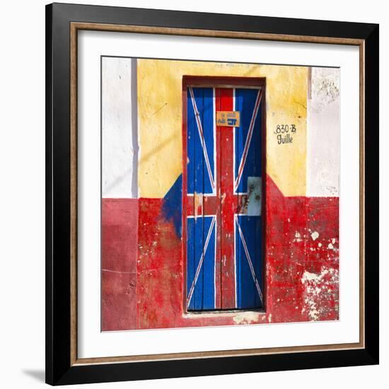 Cuba Fuerte Collection SQ - "830 Guille" English Door-Philippe Hugonnard-Framed Photographic Print