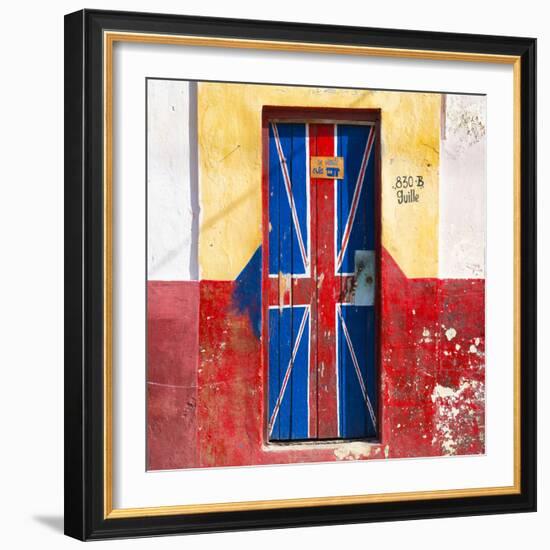 Cuba Fuerte Collection SQ - "830 Guille" English Door-Philippe Hugonnard-Framed Photographic Print