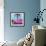 Cuba Fuerte Collection SQ - Beautiful Retro Pink Car-Philippe Hugonnard-Framed Photographic Print displayed on a wall