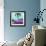 Cuba Fuerte Collection SQ - Beautiful Retro Purple Car-Philippe Hugonnard-Framed Photographic Print displayed on a wall