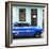 Cuba Fuerte Collection SQ - Bel Air Classic Blue Car-Philippe Hugonnard-Framed Photographic Print