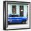 Cuba Fuerte Collection SQ - Bel Air Classic Blue Car-Philippe Hugonnard-Framed Photographic Print