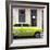 Cuba Fuerte Collection SQ - Bel Air Classic Lime Green Car-Philippe Hugonnard-Framed Photographic Print