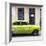 Cuba Fuerte Collection SQ - Bel Air Classic Lime Green Car-Philippe Hugonnard-Framed Photographic Print