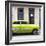 Cuba Fuerte Collection SQ - Bel Air Classic Lime Green Car-Philippe Hugonnard-Framed Photographic Print