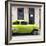 Cuba Fuerte Collection SQ - Bel Air Classic Lime Green Car-Philippe Hugonnard-Framed Photographic Print