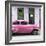 Cuba Fuerte Collection SQ - Bel Air Classic Pink Car-Philippe Hugonnard-Framed Photographic Print