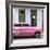 Cuba Fuerte Collection SQ - Bel Air Classic Pink Car-Philippe Hugonnard-Framed Photographic Print