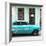 Cuba Fuerte Collection SQ - Bel Air Classic Turquoise Car-Philippe Hugonnard-Framed Photographic Print