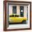 Cuba Fuerte Collection SQ - Bel Air Classic Yellow Car-Philippe Hugonnard-Framed Photographic Print