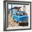 Cuba Fuerte Collection SQ - Blue Car in Trinidad-Philippe Hugonnard-Framed Photographic Print