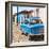 Cuba Fuerte Collection SQ - Blue Car in Trinidad-Philippe Hugonnard-Framed Photographic Print