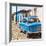 Cuba Fuerte Collection SQ - Blue Car in Trinidad-Philippe Hugonnard-Framed Photographic Print