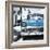 Cuba Fuerte Collection SQ - Blue Chevy-Philippe Hugonnard-Framed Photographic Print