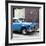 Cuba Fuerte Collection SQ - Blue Chevy-Philippe Hugonnard-Framed Photographic Print