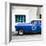 Cuba Fuerte Collection SQ - Blue Pontiac 1953 Original Classic Car-Philippe Hugonnard-Framed Photographic Print