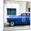 Cuba Fuerte Collection SQ - Blue Pontiac 1953 Original Classic Car-Philippe Hugonnard-Mounted Photographic Print