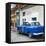 Cuba Fuerte Collection SQ - Blue Taxi Pontiac 1953-Philippe Hugonnard-Framed Stretched Canvas
