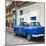 Cuba Fuerte Collection SQ - Blue Taxi Pontiac 1953-Philippe Hugonnard-Mounted Photographic Print