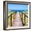 Cuba Fuerte Collection SQ - Boardwalk on the Beach III-Philippe Hugonnard-Framed Photographic Print