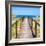 Cuba Fuerte Collection SQ - Boardwalk on the Beach III-Philippe Hugonnard-Framed Photographic Print