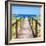 Cuba Fuerte Collection SQ - Boardwalk on the Beach III-Philippe Hugonnard-Framed Photographic Print