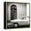 Cuba Fuerte Collection SQ BW - American Classic Car-Philippe Hugonnard-Framed Stretched Canvas