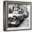 Cuba Fuerte Collection SQ BW - Beautiful American Cars in Havana II-Philippe Hugonnard-Framed Photographic Print