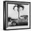 Cuba Fuerte Collection SQ BW - Beautiful Retro Black Car-Philippe Hugonnard-Framed Photographic Print