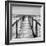 Cuba Fuerte Collection SQ BW - Boardwalk on the Beach III-Philippe Hugonnard-Framed Photographic Print