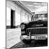 Cuba Fuerte Collection SQ BW - Classic Car 1955 Chevy-Philippe Hugonnard-Mounted Photographic Print