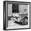 Cuba Fuerte Collection SQ BW- Close-up of American Classic Car-Philippe Hugonnard-Framed Photographic Print