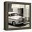 Cuba Fuerte Collection SQ BW - Close-up of Cuban Taxi Trinidad-Philippe Hugonnard-Framed Stretched Canvas