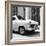 Cuba Fuerte Collection SQ BW - Close-up of Yellow Taxi of Havana-Philippe Hugonnard-Framed Photographic Print