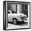 Cuba Fuerte Collection SQ BW - Close-up of Yellow Taxi of Havana-Philippe Hugonnard-Framed Photographic Print