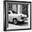 Cuba Fuerte Collection SQ BW - Close-up of Yellow Taxi of Havana-Philippe Hugonnard-Framed Photographic Print