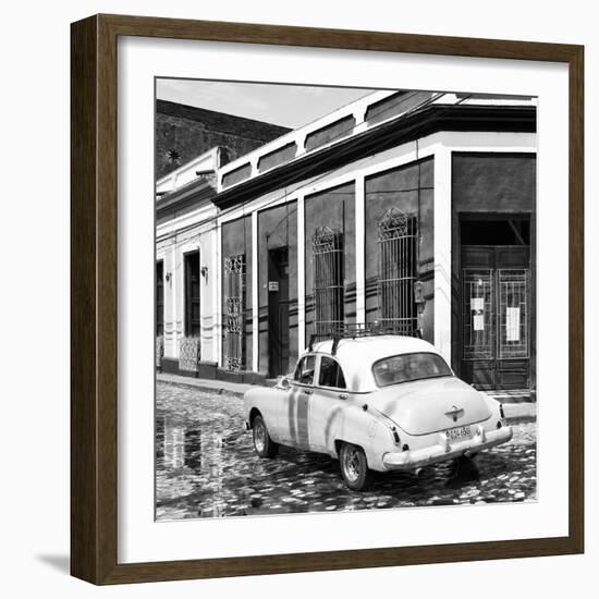 Cuba Fuerte Collection SQ BW - Cuban Street Scene III-Philippe Hugonnard-Framed Photographic Print