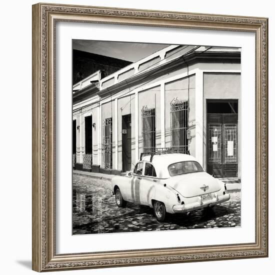 Cuba Fuerte Collection SQ BW - Cuban Street Scene-Philippe Hugonnard-Framed Photographic Print