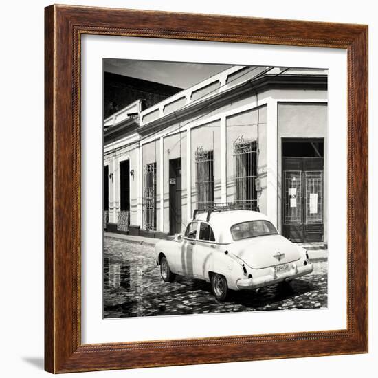 Cuba Fuerte Collection SQ BW - Cuban Street Scene-Philippe Hugonnard-Framed Photographic Print