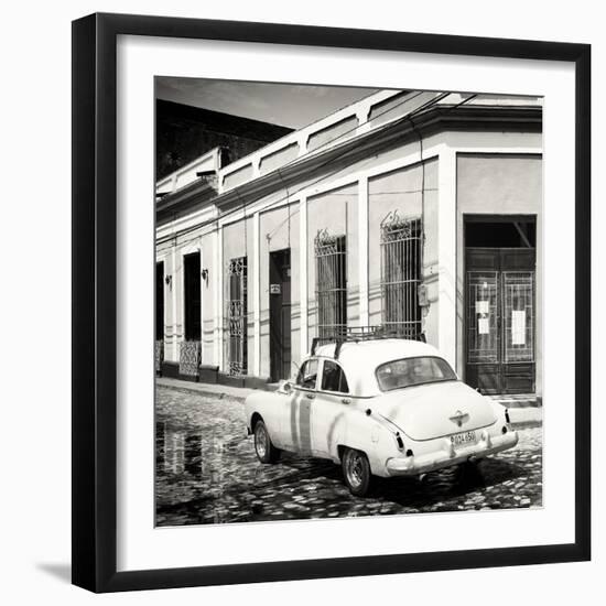 Cuba Fuerte Collection SQ BW - Cuban Street Scene-Philippe Hugonnard-Framed Photographic Print