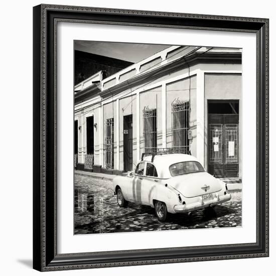 Cuba Fuerte Collection SQ BW - Cuban Street Scene-Philippe Hugonnard-Framed Photographic Print