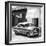 Cuba Fuerte Collection SQ BW - Cuban Taxi Trinidad II-Philippe Hugonnard-Framed Photographic Print