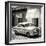 Cuba Fuerte Collection SQ BW - Cuban Taxi Trinidad-Philippe Hugonnard-Framed Photographic Print